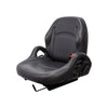 Nissan Forklift Replacement Seat - Fits Various Models - Black Vinyl