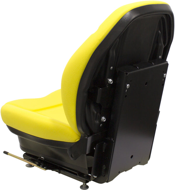 Dynapac CC122 Roller Seat & Mechanical Suspension - Yellow Vinyl
