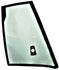 Case 338425A1 Loader/Backhoe RH Rear Window Replacement Cab Glass