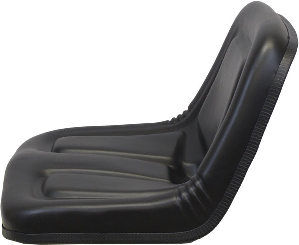 Case Trencher Replacement Bucket Seat - Fits Various Models - Black Vinyl