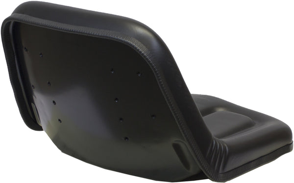 Case Trencher Replacement Bucket Seat - Fits Various Models - Black Vinyl