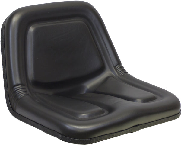 Case Trencher Replacement Bucket Seat - Fits Various Models - Black Vinyl