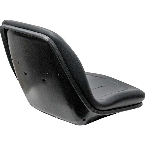 Case Forklift Replacement Bucket Seat - Fits Various Models -  Black Vinyl