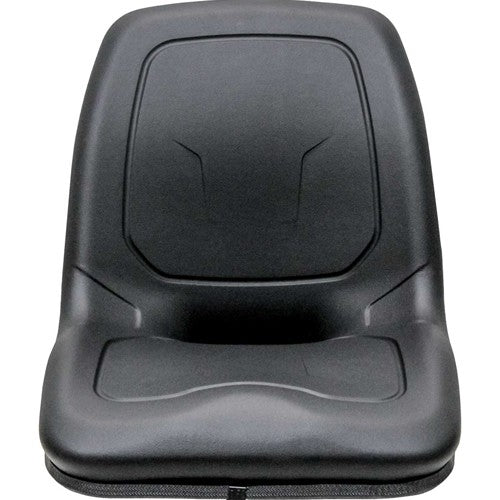 Case Forklift Replacement Bucket Seat - Fits Various Models -  Black Vinyl