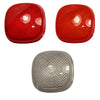 JCB 3 PC Replacement Rear Lamp Lens Set