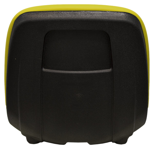 John Deere Compact Utility Tractor Replacement Bucket Seat - Fits Various Models - Yellow Vinyl