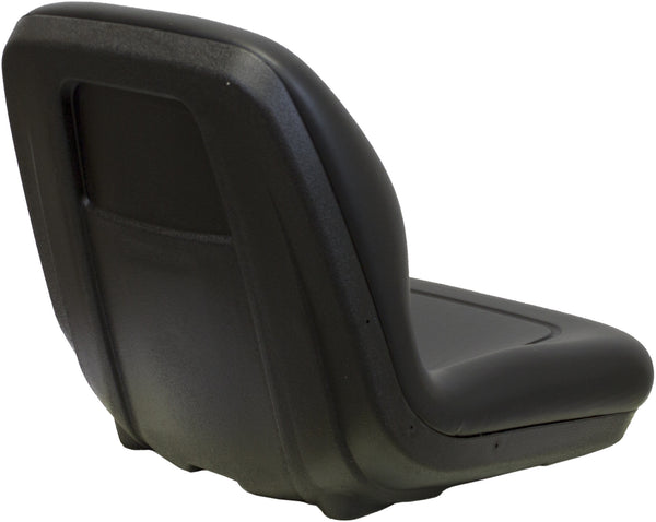 Caterpillar Skid Steer Replacement Bucket Seat - Fits Various Models - Black Vinyl