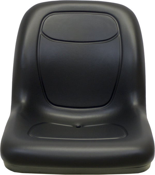 Caterpillar Skid Steer Replacement Bucket Seat - Fits Various Models - Black Vinyl