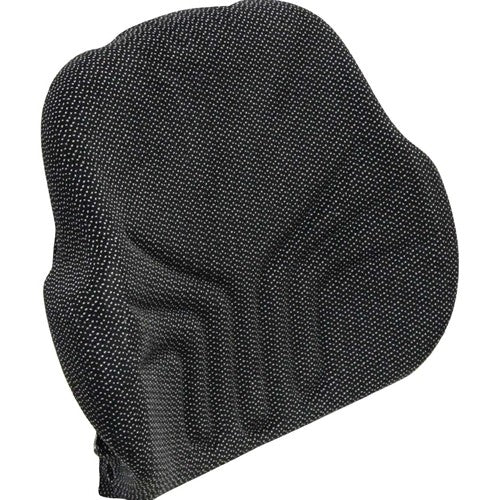 Backrest Replacement Cushion - Black/Gray Cloth