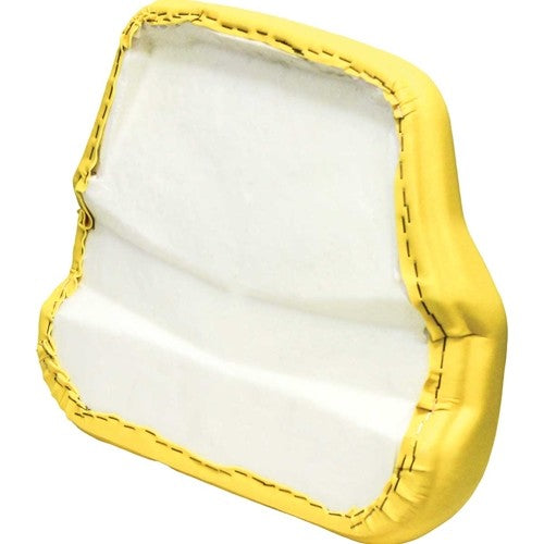 Backrest Replacement Cushion - Yellow Vinyl