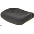 Seat Cushion - Black/Gray Cloth