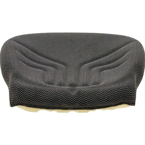 Seat Cushion - Black/Gray Cloth