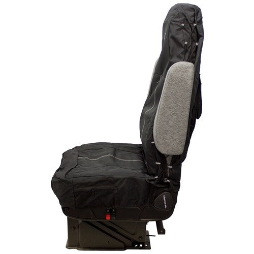 High-Back Truck Seat/Backrest Cover Kit - Black