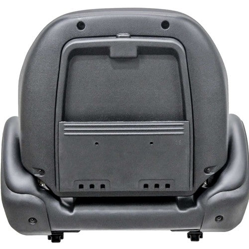 Mitsubishi Forklift Replacement Seat - Fits Various Models - Black Vinyl