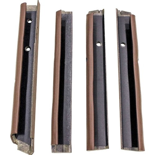 John Deere 50 Series Tractor Replacement Quick Fit Corner Post Kit - Brown Vinyl