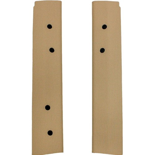 John Deere 7020-7030 Series Tractor Replacement (Pair) Corner Post Cover Kit - Sailcloth Tan Vinyl