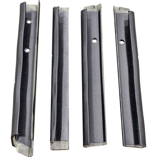 John Deere Late 40 Series Tractor Replacement Quick Fit Corner Post Kit - Black Vinyl