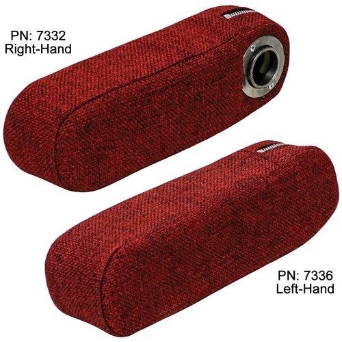 Case/Case IH/International Harvester/Massey Ferguson/Versatile Replacement LH Armrest - Red Cloth