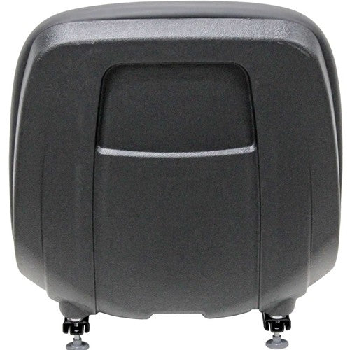 Case Loader/Backhoe Replacement Bucket Seat - Fits Various Models - Black Vinyl