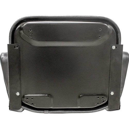 Allis Chalmers Tractor Comfort Classic Replacement Seat Assembly - Fits Various Models - Black Vinyl