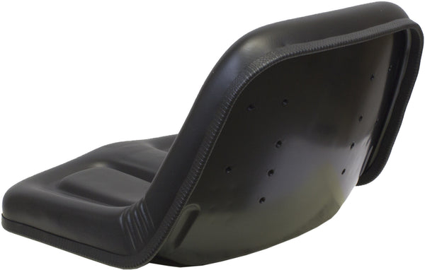 Cub Cadet Lawn Mower Replacement Bucket Seat - Fits Various Models - Black Vinyl