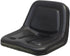 Long Tractor Replacement Bucket Seat - Fits Various Models - Black Vinyl