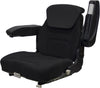 Deutz-Allis Tractor Replacement Seat Assembly - Fits Various Models - Black Cloth