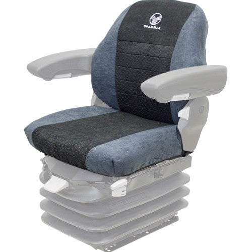 Grammer Replacement Seat & Backrest Cover Kit - Gray Cloth