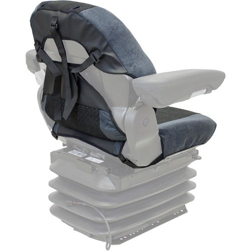 Grammer Replacement Seat & Backrest Cover Kit - Gray Cloth