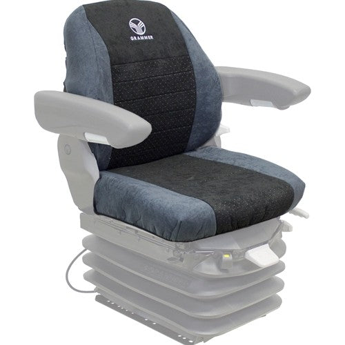 Grammer Replacement Seat & Backrest Cover Kit - Gray Cloth