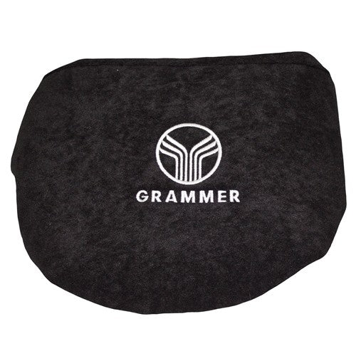 Grammer Seat Cover Replacement Kit - Backrest Extension - Gray Cloth