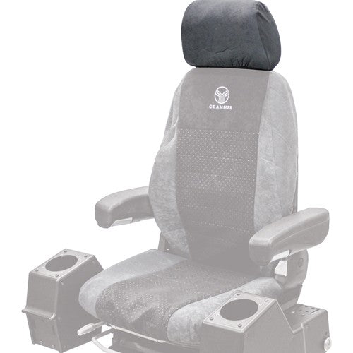 Grammer Seat Cover Replacement Kit - Headrest Extension - Gray Cloth