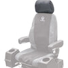 Grammer Seat Cover Kit - Headrest Extension - Gray Cloth
