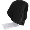 Backrest Replacement Cushion - Black Cloth