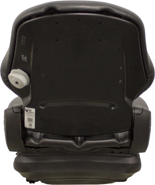 Ariens 2148 Lawn Mower Replacement Seat & Mechanical Suspension - Black Vinyl