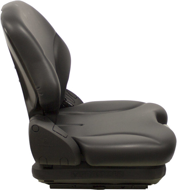 Ariens 2148 Lawn Mower Replacement Seat & Mechanical Suspension - Black Vinyl