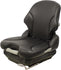 Exmark Lawn Mower Replacement Seat & Mechanical Suspension - Fits Various Models - Black Vinyl