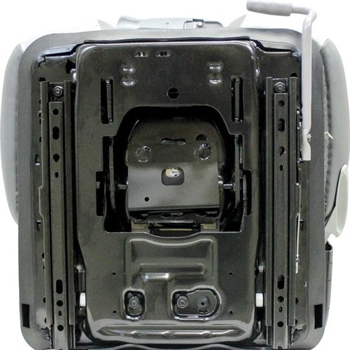 Case Dozer Seat & Mechanical Suspension - Fits Various Models - Two-Tone Gray Vinyl