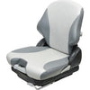 Caterpillar 904H Wheel Loader Replacement Seat & Mechanical Suspension - Two-Tone Gray Vinyl