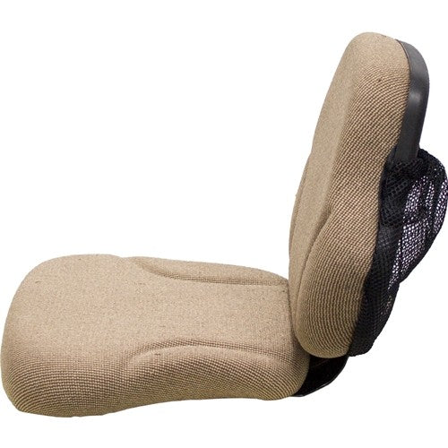 John Deere 7020-9000T Series Tractor and Sprayer Replacement Instructional Seat - Fits Various Models - Brown Cloth