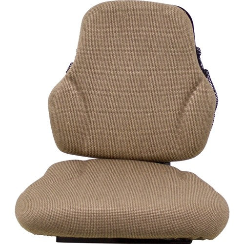 John Deere 7020-9000T Series Tractor and Sprayer Replacement Instructional Seat - Fits Various Models - Brown Cloth