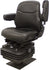 John Deere Loader/Backhoe Replacement Seat & Mechanical Suspension - Fits Various Models - Black Vinyl