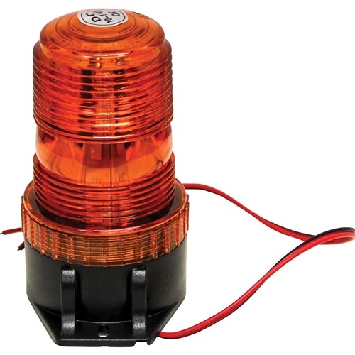 LED Amber Warning Beacon Light with Fixed Mount