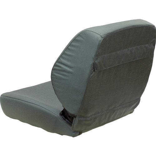 Case Tractor Replacement Seat Assembly - Fits Various Models - Gray Cloth