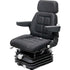 Allis Chalmers 7000 Series Tractor Replacement Seat & Mechanical Suspension - Fits Various Models - Black Fabric