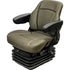 Ford/New Holland Tractor Replacement Seat & Air Suspension - Fits Various Models - Brown Cloth