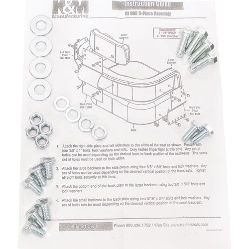 International Harvester Replacement Seat Hardware Kit