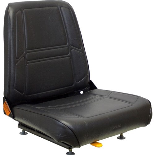 Broderson Crane Replacement Seat Assembly - Fits Various Models - Black Vinyl