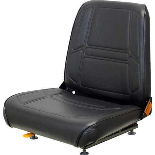 Terramite T5C Loader/Backhoe Replacement Seat Assembly - Black Vinyl