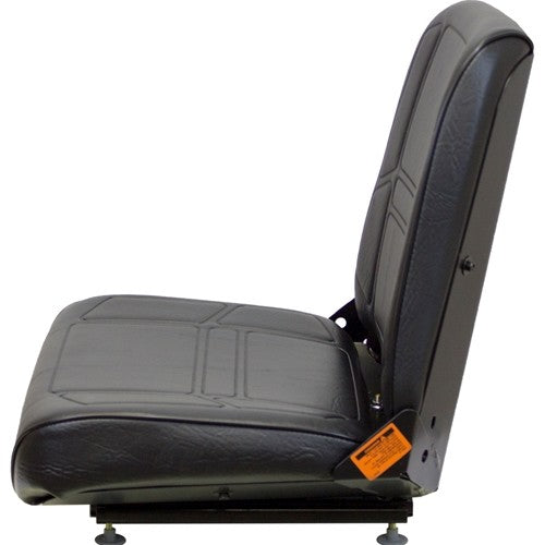 Terramite T5C Loader/Backhoe Replacement Seat Assembly - Black Vinyl